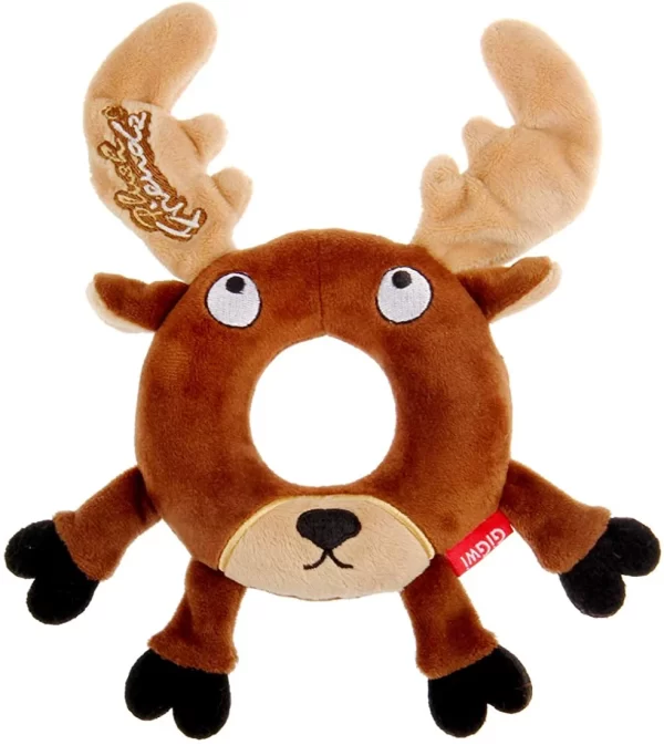 Gigwi Plush Friendz Venado M con forma de donut - Imagen 2