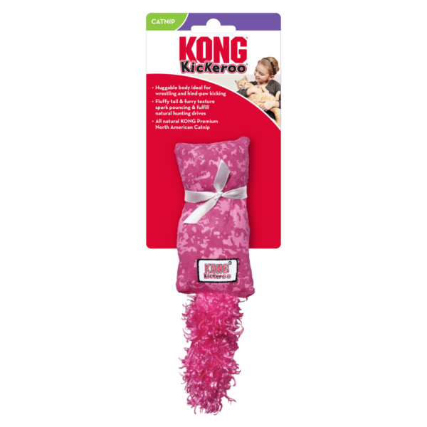 Kong Kickeroo Kitten – Rosa