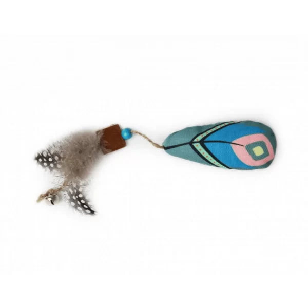 BRNX Maxi Toy Pluma Boho Celeste - Imagen 3