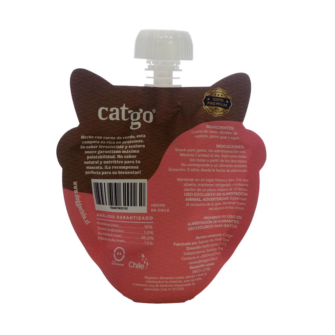 Tasty Cerdo, Compota gato 120 gr - Imagen 2